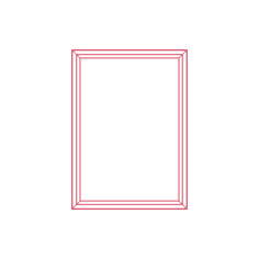 Objects Picture Frames Ikea Yllevad Frame Medium Vinyl Cutting Svg File, Free Vectors File